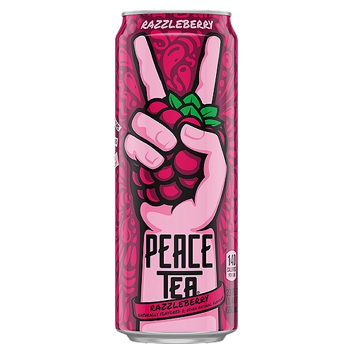 Peace Tea Razzleberry Can, 23 fl oz