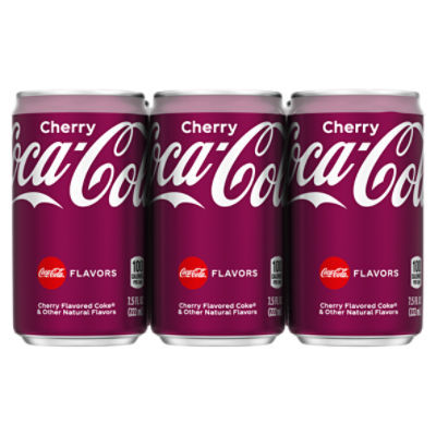 Coca-Cola Cherry Cans, 7.5 fl oz, 6 Pack