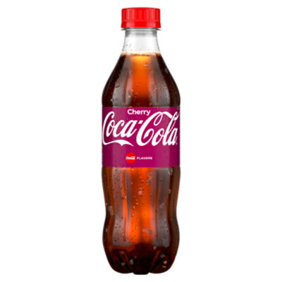 Coca-Cola Cherry Soda Pop, 16.9 fl oz, 6 Pack Bottles 