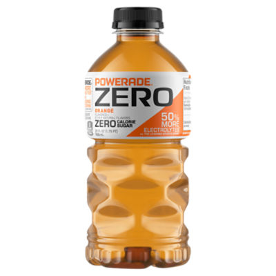 Powerade Zero Sugar Orange Sports Drink, 28 fl oz