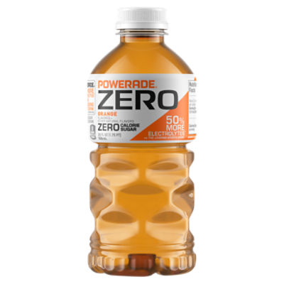 Powerade Zero Sugar Orange Sports Drink, 28 fl oz