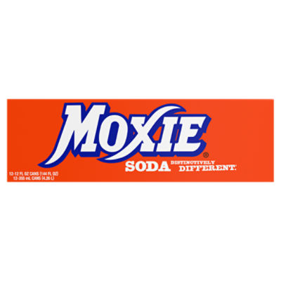 Moxie Soda, 12 fl oz, 12 count