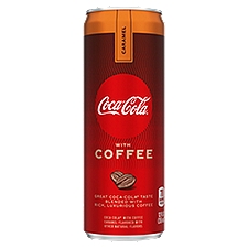 Coca-Cola Caramel Can, With Coffee, 12 Fluid ounce