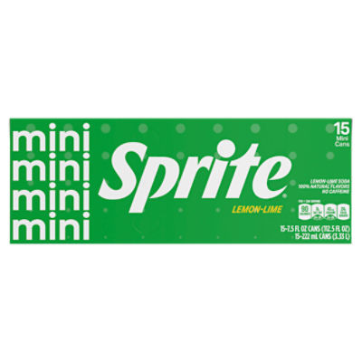 Sprite Cans, 7.5 fl oz, 15 Pack