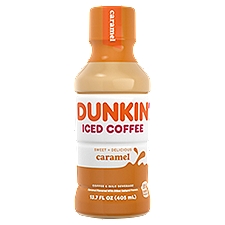 Dunkin' Caramel Iced Coffee & Milk Beverage, 13.7 fl oz