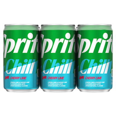 Sprite Chill Cans, 7.5 fl oz, 6 Pack