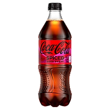 Coca-Cola Zero Sugar Spiced Bottle, 20 fl oz