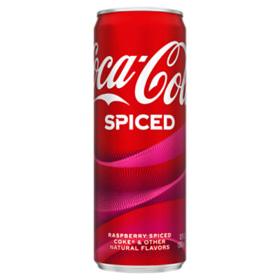 Coca-Cola Raspberry Spiced Coke, 12 fl oz, 12 Fluid ounce