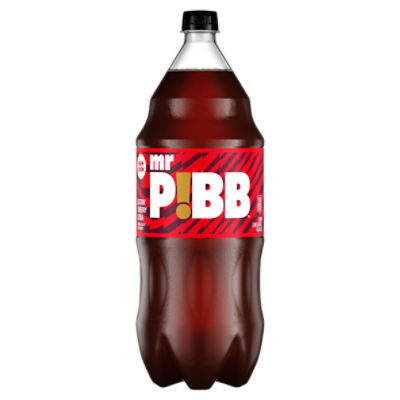 Mr Pibb Kickin' Cherry Soda, 2 liter, 67.6 Fluid ounce