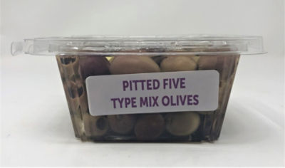 Fairway Pitted Olives 5 Type Mix, 16 oz