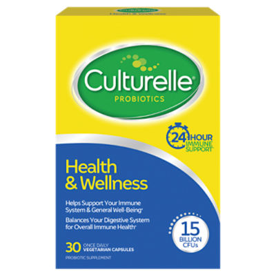 Culturelle Pro-Well Health & Wellness Probiotics Dietary Supplement, 30 count