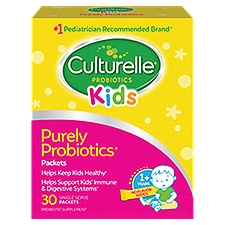 Culturelle Purely Probiotics Kids Probiotic Supplement, 1+ Years, 30 count