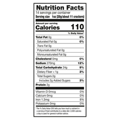 Snack Factory Original Pretzel Crisps, Non-GMO, 14 oz Party Size Bag