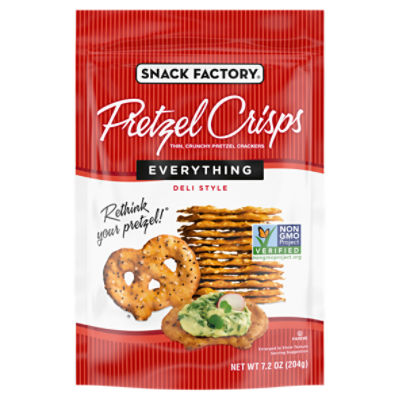 Snack Factory Pretzel Crisps Everything,