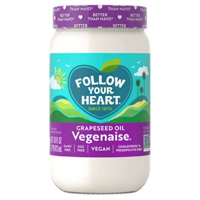 Follow Your Heart Vegenaise Grapeseed Oil, Dressing & Sandwich Spread