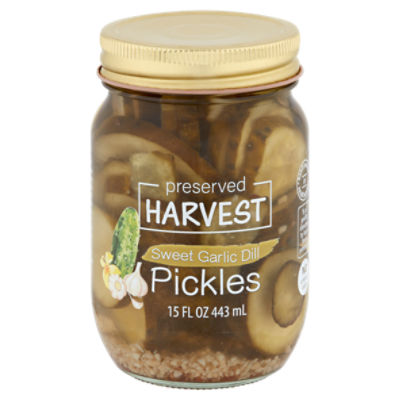 Preserved Harvest Pickles Garlic Dill Pints