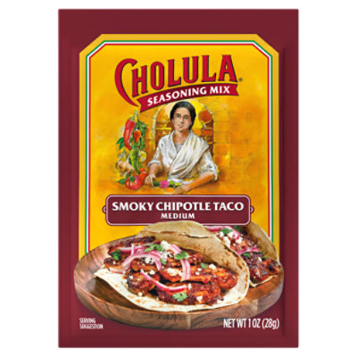 Cholula Taco Seasoning Mix - Smoky Chipotle, 1 oz