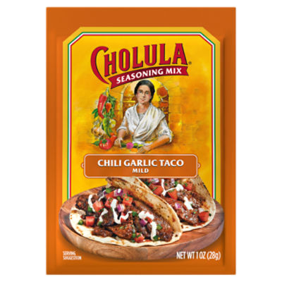 Cholula Taco Seasoning Mix - Chili Garlic, 1 oz
