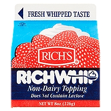 Rich's RichWhip Non-Dairy Topping, 8 oz