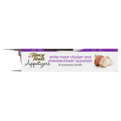 Fancy feast shredded chicken sale