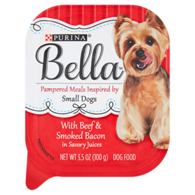 Bella Beef & Smoked Bacon in Savory Juices , Dog Food