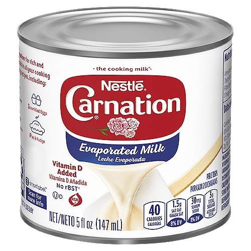 Nestlé Carnation Evaporated Milk, 5 fl oz