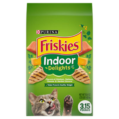 Purina Friskies Indoor Delights Cat Food, 50.4 oz