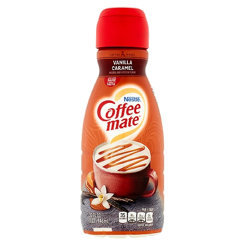 Coffee Mate Vanilla Caramel Coffee Creamer, 32 fl oz