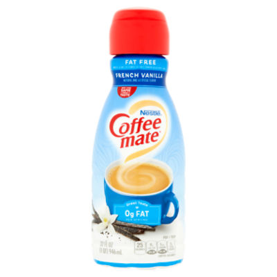 Nestlé Coffee Mate Fat Free French Vanilla Coffee Creamer, 32 fl oz