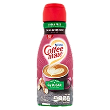 Coffee Mate Coffee Creamer Sugar Free Italian Sweet Creme, 32 Fluid ounce