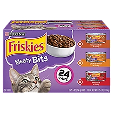 Friskies Meaty Bits, Cat Food, 8.25 Pound