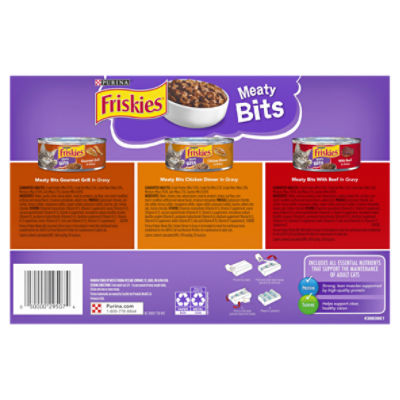 Friskies shop meaty bits