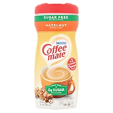 Coffee Mate Sugar Free Hazelnut, Coffee Creamer, 10.2 Ounce