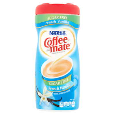 Nestlé Coffee-Mate Sugar Free French Vanilla Coffee Creamer, 10.2 oz