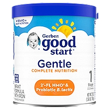 Gerber Good Start Gentle Infant Formula with Iron Milk Based Powder, Stage 1, 27 oz