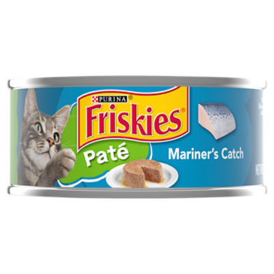 Purina Friskies Pate Wet Cat Food, Mariner's Catch - 5.5 oz. Can