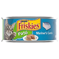 Purina Friskies Pate Wet Cat Food, Mariner's Catch - 5.5 oz. Can
