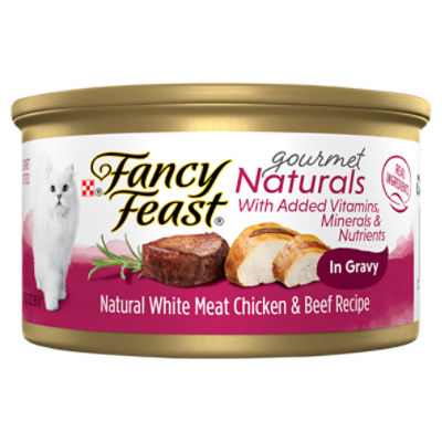 Fancy feast natural wet cat food sale