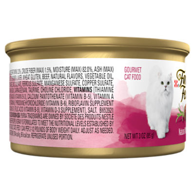 Fancy feast natural canned hotsell cat food