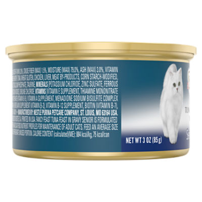 Purina Fancy Feast Cat Food Fancy Feast Tuna Fest Minced 3 oz