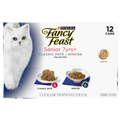 Purina Fancy Feast Classic Pat Minced Collection Gourmet Cat Food