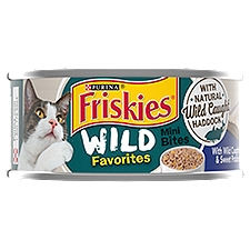 Purina Friskies Wet Cat Food Wild Favorites With Wild Haddock & Sweet Potato in Sauce - 5.5 oz. Can