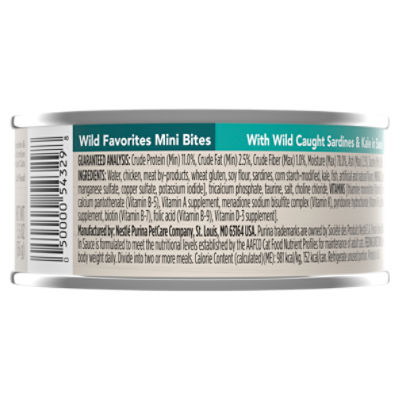 Purina Friskies Wild Favorites Mini Bites with Wild Caught