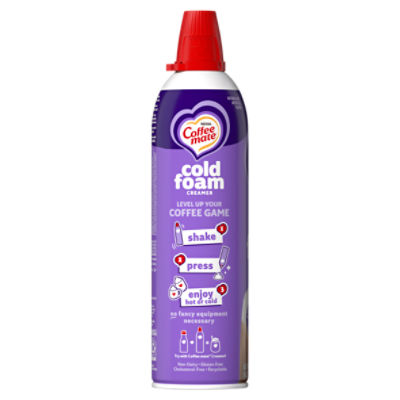 Coffee Mate Italian Sweet Crème Cold Foam Creamer, 14 oz