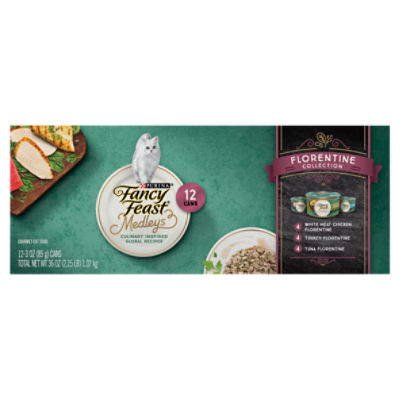 Fancy feast medleys 2025 florentine canned cat food