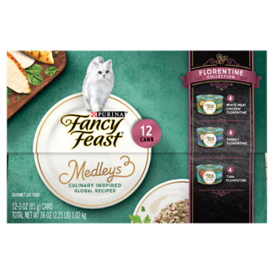 Fancy feast medleys shop florentine canned cat food