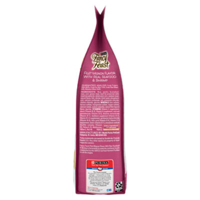 Purina Fancy Feast Filet Mignon Flavor with Real Seafood Shrimp