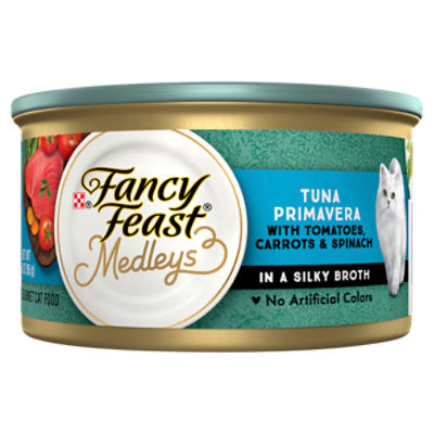 Fancy Feast Medleys Tuna Primavera Gourmet Cat Food 3 oz Fairway