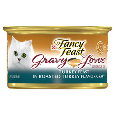 Gourmet cat clearance food in gravy