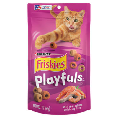 Purina Friskies Playfuls with Real Salmon and Shrimp Flavor Cat